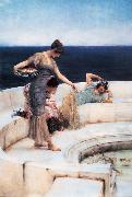 Alma-Tadema, Sir Lawrence Silver Favourites (mk23) Spain oil painting artist